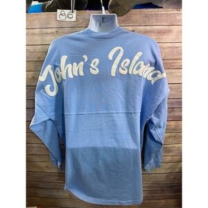 John's Island Spirit Jersey Long sleeve shirt XL Blue Thick Ink